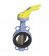 Wafer butterfly valve nf gaz dn80