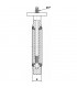 Robinet à papillon NF GAZ DN125- DIFF - 109711