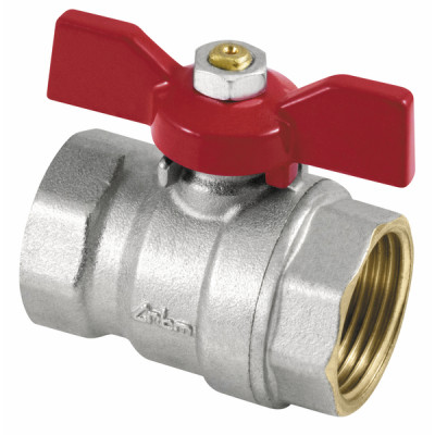 Ball valve FF butterfly handle 1?