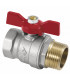 Vanne BS poignée papillon alu MF3/8"- DIFF - 110035
