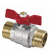 Ball valve MM butterfly handle 3/8? - DIFF