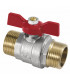 Ball valve MM butterfly handle 1/2? - DIFF
