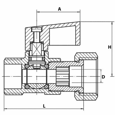 Robinet BS applications spécifiques MF1/2"
