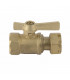 Robinet d'arrêt compteur droit F3/4"xFT3/4"