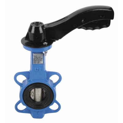 Wafer butterfly valve D50