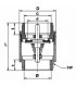 Clapet de non retour obturateur laiton F1"1/4- DIFF - 110247