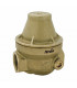 Isobar water pressure reducer multi-threaded 1/2 to 3/4 brass cover ISOPLUS - ITRON : ISOPLUSMG