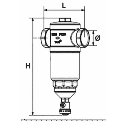 ZEPARO CYCLONE DIRT ZCD 32 en 1"1/4 - IMI : 7897432