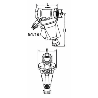 Régulateur de pression STAP F1"1/4- IMI - 52265-032