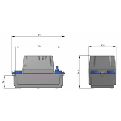 Pompe de relevage des condensats SANICONDENS ECO VO2- SFA - SANICONDENS ECO