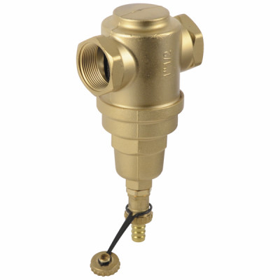 Sludge particles separator DIRTERM brass F1-1/2" - RBM : 28290800