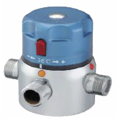 Collective thermostatic supply mixer ST M3/4" - DIFF