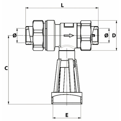 Disconnecteur non contrôlable CA2096 FF3/4" - SOCLA : 149B3782