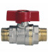 Ball valve alu butterfly handle MM 1/2" ASTER - EFFEBI SPA : 0826R404
