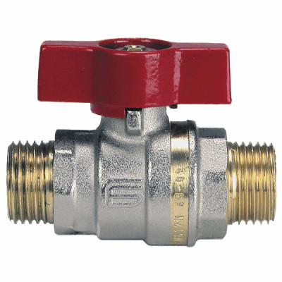 Ball valve alu butterfly handle MM 3/4" ASTER - EFFEBI SPA : 0826R405