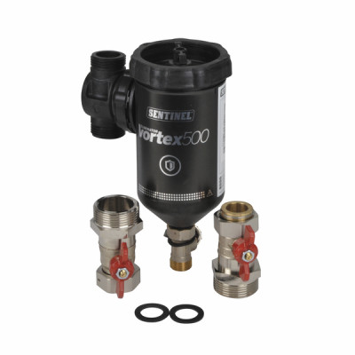 Filtre magnétique VORTEX500 M1"1/4- SENTINEL - ELIMV500-GRP1.25M-EXP