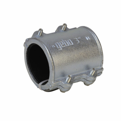 Long steel repair collar DSL 26.9 (3/4") - GEBO : 01.252.28.02