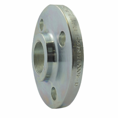 Tapped steel flange F1"