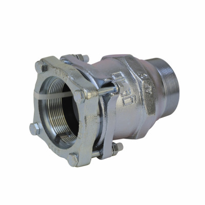 Raccord compression tubes acier filetage mâle 3" - GEBO : 01.220.00.08