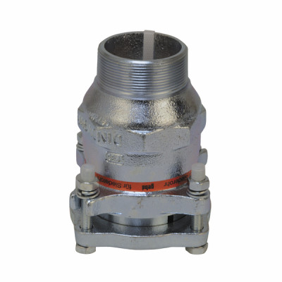 Raccord compression tubes acier filetage mâle 2 1/2"x70mm - GEBO : 02.220.00.70