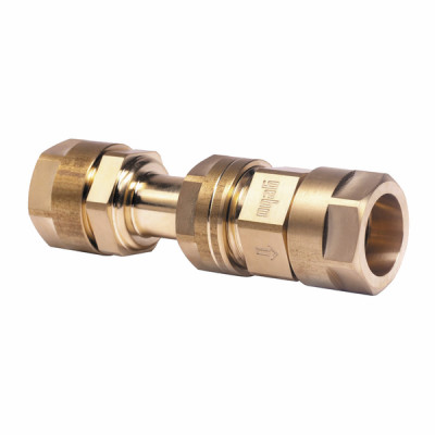 Raccord à compression MULTIGEBO avec longueur ajustable 20x20mm - GEBO : 14.320.02.20KIT.FR