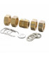 Kit raccordement 2 flexibles RAPID DN32- DIFF - 111656