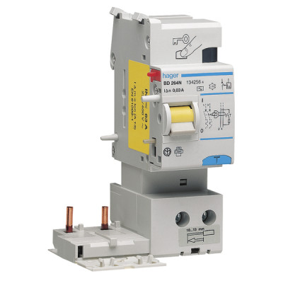 Differential block 2P 25A 30mA type AC- HAGER - BD226