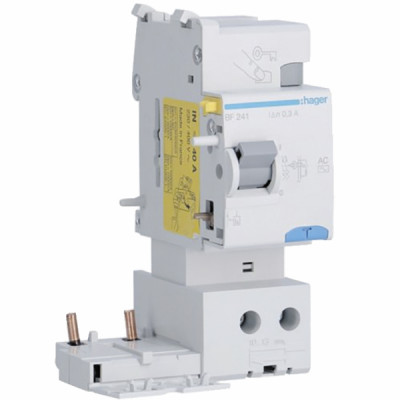 Differential block 2P 40A 300mA type AC- HAGER - BF241