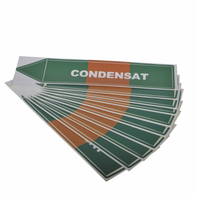 Étiquette souple adhésive condensat (X 10) - DIFF