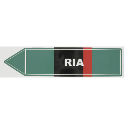 Étiquette souple adhésive RIA (X 10)