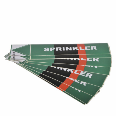 Étiquette souple adhésive sprinkler (X 10) - DIFF