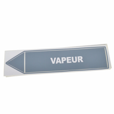 Étiquette souple adhésive vapeur (X 10) - DIFF