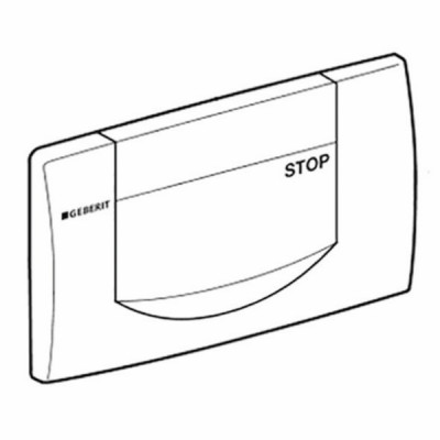 Flush plate - GEBERIT : 115.222.21.1