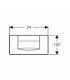 Flush plate - GEBERIT : 115.222.46.1