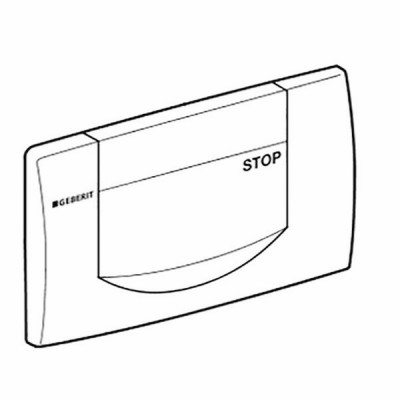 Flush plate - GEBERIT : 115.222.46.1