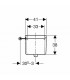 Exposed cistern AP123 - GEBERIT : 123.136.11.1