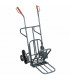 Transport carriage with platform and star wheels- DIFF - 150005