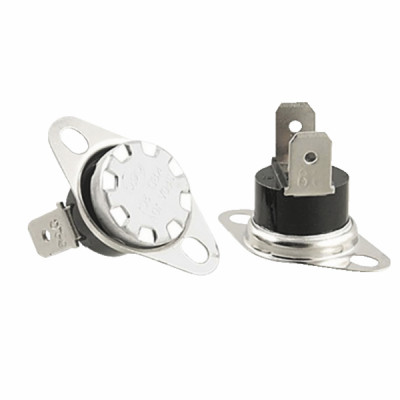 Bimetallic thermostat with flange 120°C