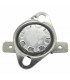 Bimetallic thermostat with flange 128°C - DIFF