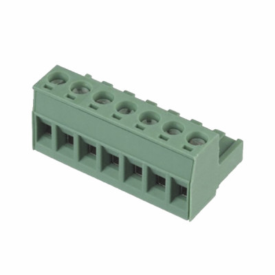 Bloque de conexión de 7 contactos H5.08 para tarjetas
