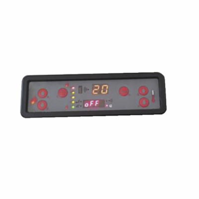 Teclado pantalla LED PD047-B01 MICRONOVA 6 botones- DIFF - 150398