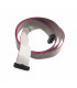 Câble plat connecteur 16 contacts 1500mm- DIFF - 150420