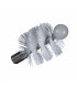 Nylon pipe brush with 100mm ball