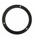 Junta frontal de silicona de 3 orificios extractor 125 mm- DIFF - 150508