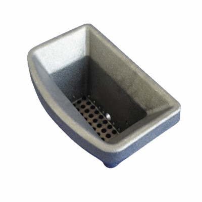 Cast iron crucible 106x164mm