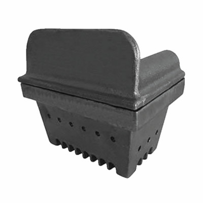 Crisol de fundición 92x136 mm