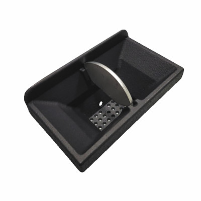 Cast iron crucible 75x143mm- DIFF - 150542