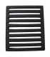 Cast iron grille for fireplaces 195x234mm