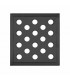 Cast iron grille for fireplaces 160x160mm- DIFF - 150564