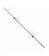 Square rod for rotisserie length 815mm- DIFF - 150571
